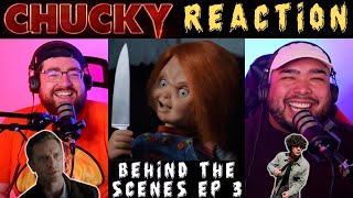 CHUCKY Behind the Scenes EP 3 REACTION!! Chucky's origin story revealed!