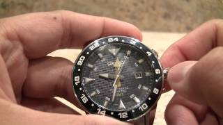 Seiko Sportura Kinetic GMT SUN017P1 Review - YouTube