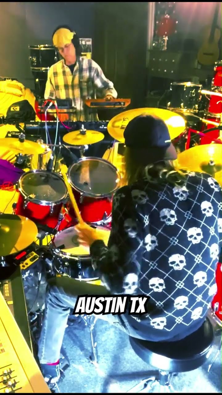 Motorheadhunters - Brian Foster playing drums, March 8, 2025