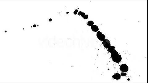 Ink Drop on Dry Paper 25 | Motion Graphics - Envato elements
