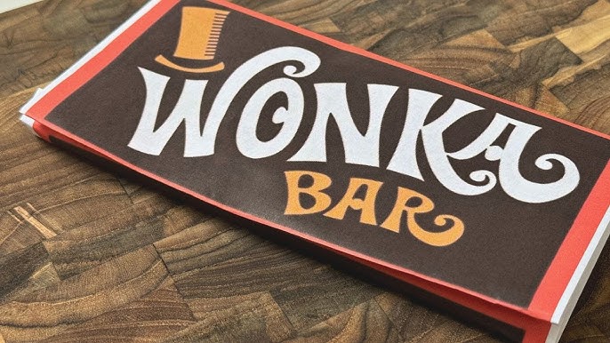 how-to-make-a-willy-wonka-chocolate-bar-3-ingredients-only-youtube for Free Printable Wonka Bar Wrapper How to make a willy wonka chocolate bar - 3 INGREDIENTS ONLY! - YouTube for Free Printable Wonka Bar Wrapper
