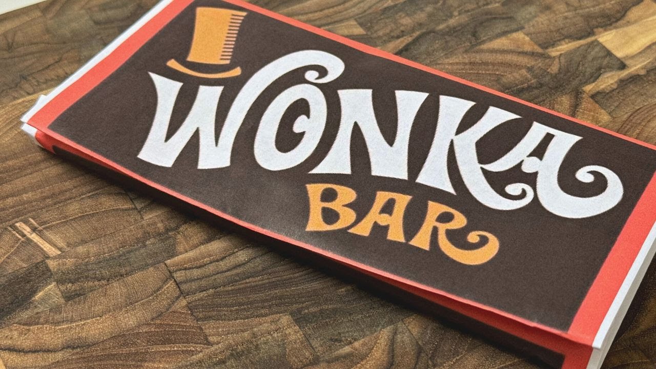 Willy Wonkas Chocolate Bar 3 