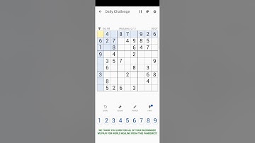 08 OCTOBER 2020 - SUDOKU DAILY CHALLENGE