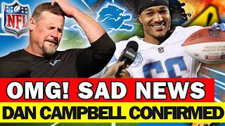 🦁 LIONS COACH REVEALS CRITICAL SITUATION OF BRIAN BRANCH! LATEST DETROIT LIONS NEWS