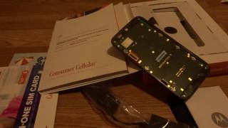 Moto G 3rd Gen Consumer Cellular Unboxing and Setup