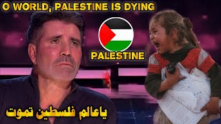 The Palestinian girl who surprised the jury and the audience and made them cry Britain&#39;s Got Talent