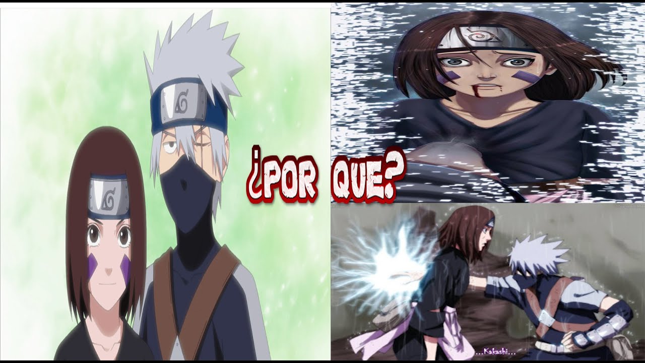 Naruto, kakashi, rin nohara, rin y obito, rinxobito, narutoshippuden, shipp...