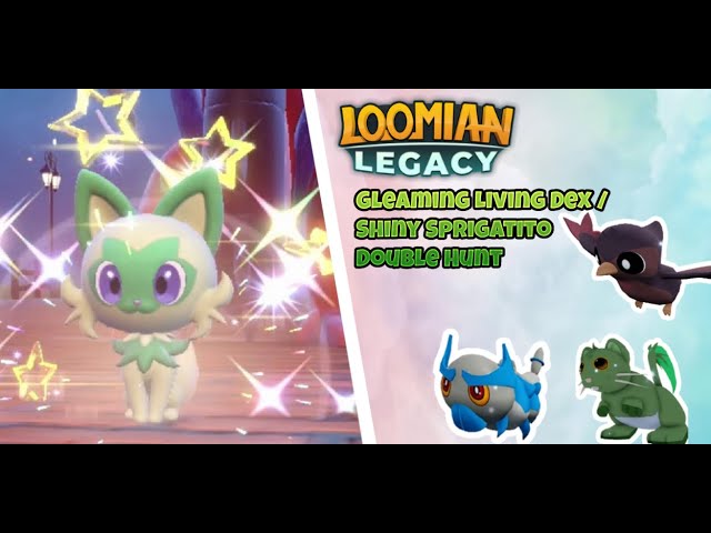 EVERY SHINY LOOMIAN STARTER! (Alpha Gleam)