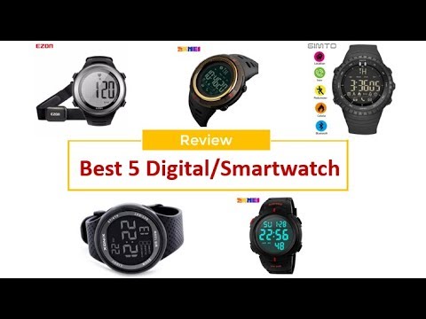 Top 5 Best Cheapest Digital Watch to Buy in 2019- Best Smartwatch 2019 - Top 5 Most Stylish Watches