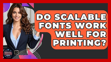 Do Scalable Fonts Work Well For Printing? - Graphic Design Nerd