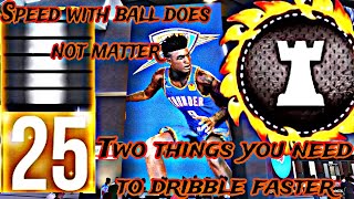 (NBA2K24) No speed booster Two things you need to speed boost fast #nba2k #2k #2k24 #nba2k24 #GB3