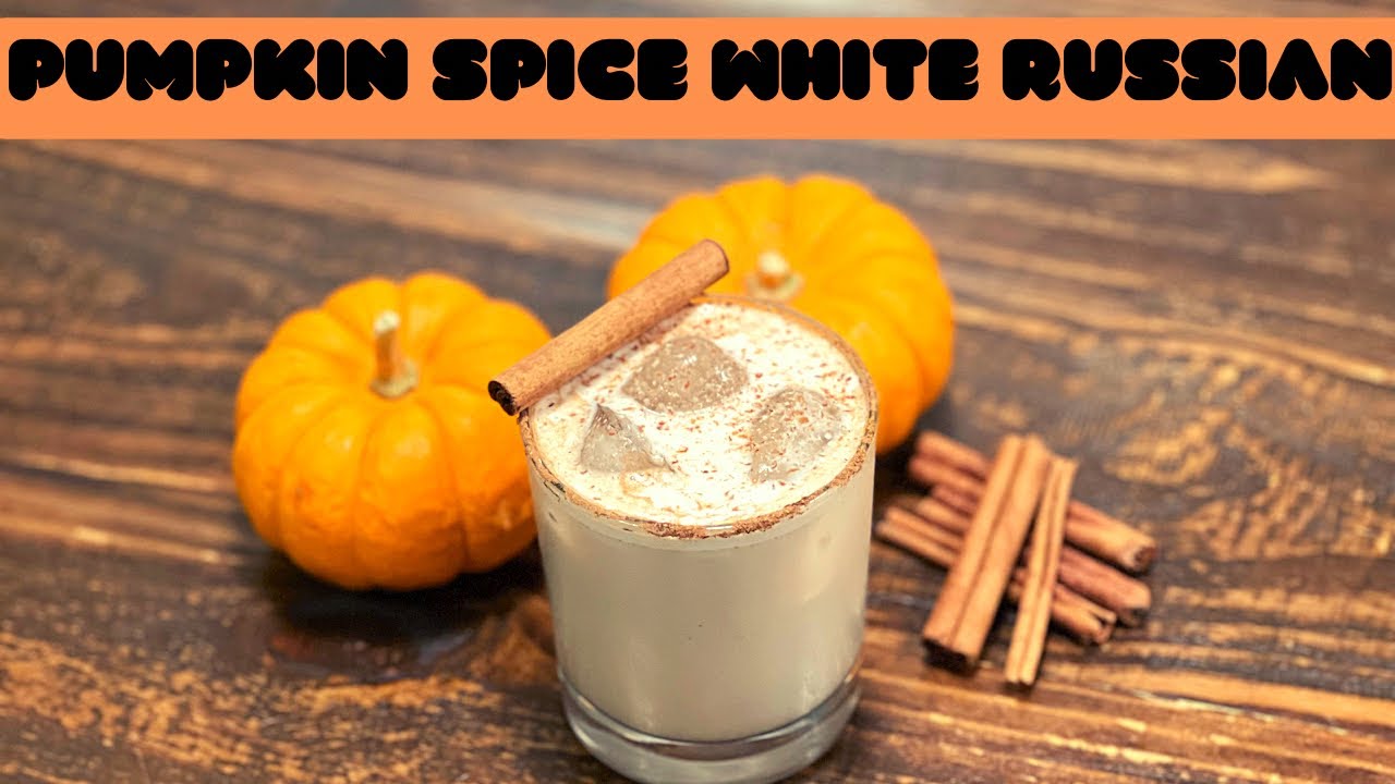 White Russian Recipe Pumpkin Spice Flavor