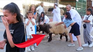 عيد الأضحى | محاولة هروب خروف العيد 😨🐏 !!