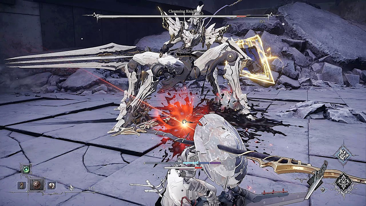 Ai Limit - Deluxe Edition (4K) - Gameplay Part 13 - Boss - Holy Ritual Weapon -Boss Cleansing Knight