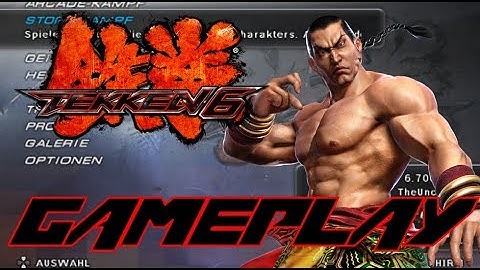 Tekken 6 Gameplay Arcade-Battle (PSP) - Feng Wei