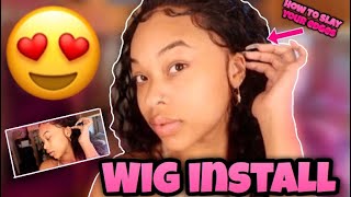 NEW WIG INSTALL | HOW I CREATE NATURAL LOOKING EDGES! FT | DSOAR HAIR