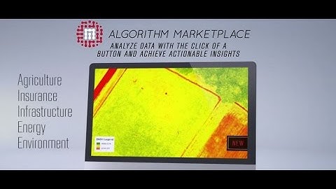 The Algorithm Marketplace: Data Analysis App Store for the Drone Industry