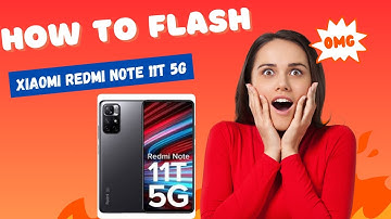 Xiaomi Redmi Note 11T 5G Flash File with Flashing Guide with SP Flash Tool