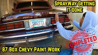 Completed Box Chevy Caprice Paint Job - Reassembling The Brougham Back Together Molding Trim Install by SprayWayCustoms 8,934 views 1 month ago 18 minutes