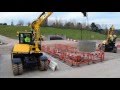 JCB HYDRADIG 110W demonstration at JCB ARENA part 2