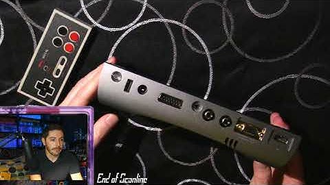 Analogue NT Mini Noir Live Unboxing and Initial Review over RGB on a PVM