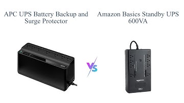 APC BE600M1 vs Amazon Basics 600VA UPS 🔄🔋 Comparison