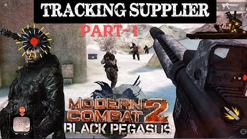 Modern combat 2 Black Pegasus mission-6 Tracking supplier Pt-1| seejust gameplay
