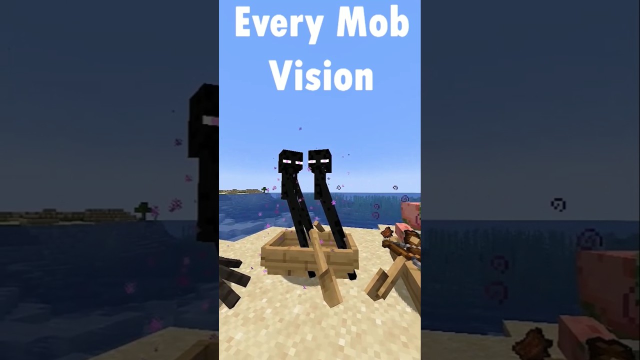 Minecraft Every Mob Vision 