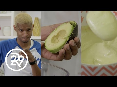 How To Make Easy Avocado Dressing With Chef Roble | #GimmeFive | Refinery29