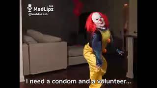 ass clapping clown