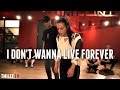 Jake Kodish & Jojo Gomez perform "I Don't Wanna Live Forever" Choreography by Alexander Chung