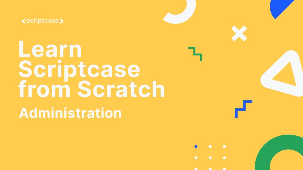 Scriptcase DB Setup - Administration - YouTube