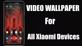 MIUI 11 Video Wallpaper for All xiaomi Devices|Apply Miui Video Wallpapers to Any Xiaomi Devices| screenshot 5