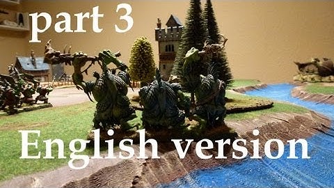 Let´s Craft #27 - modular gaming table with rivers final part 3 for Warhammer and other tabletops