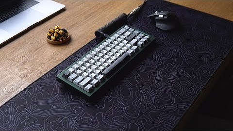 FFFF Linear Switch Lubed and Filmed Typing Sound Test | Voice65