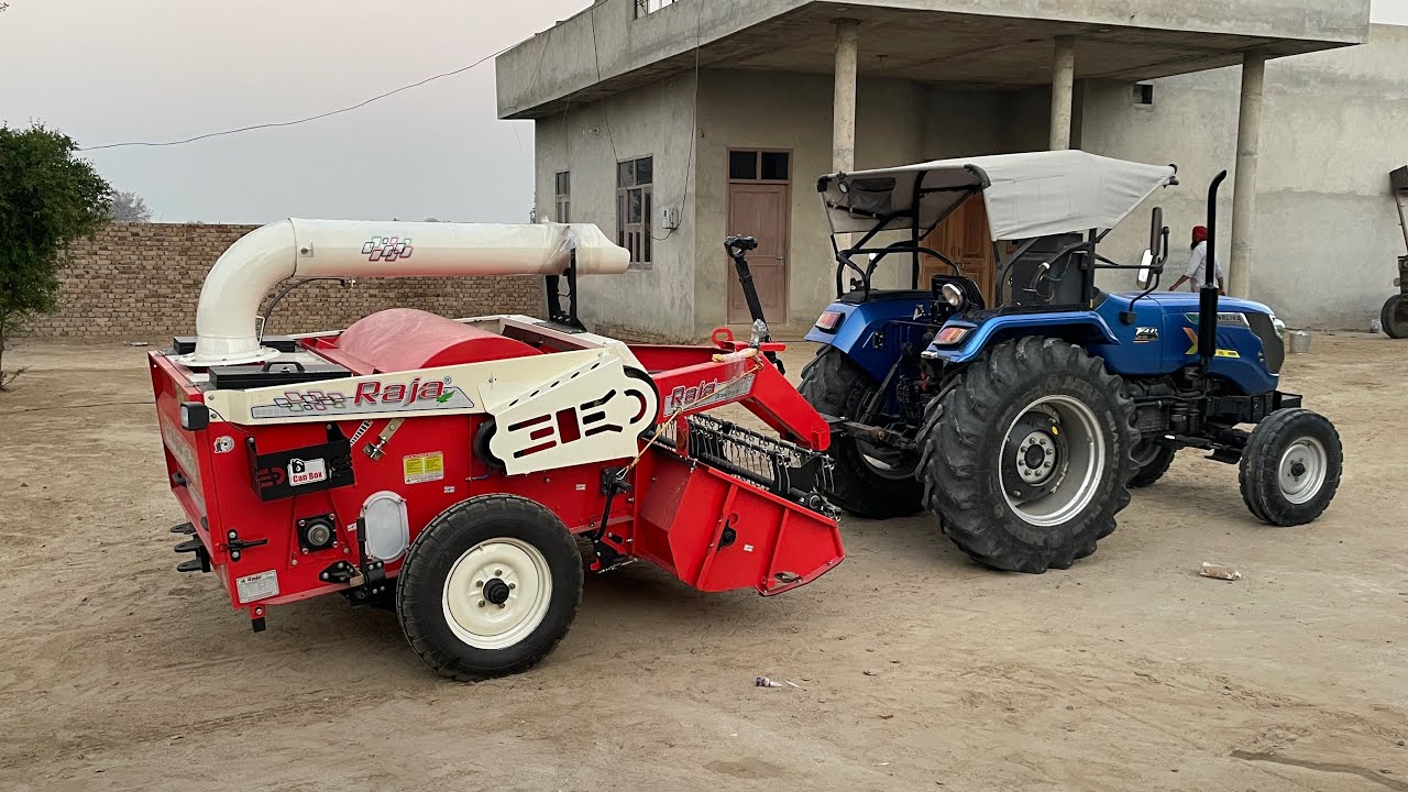 New Reaper leya 🙏🙏🙏 / No.1 brand Raja straw reaper  