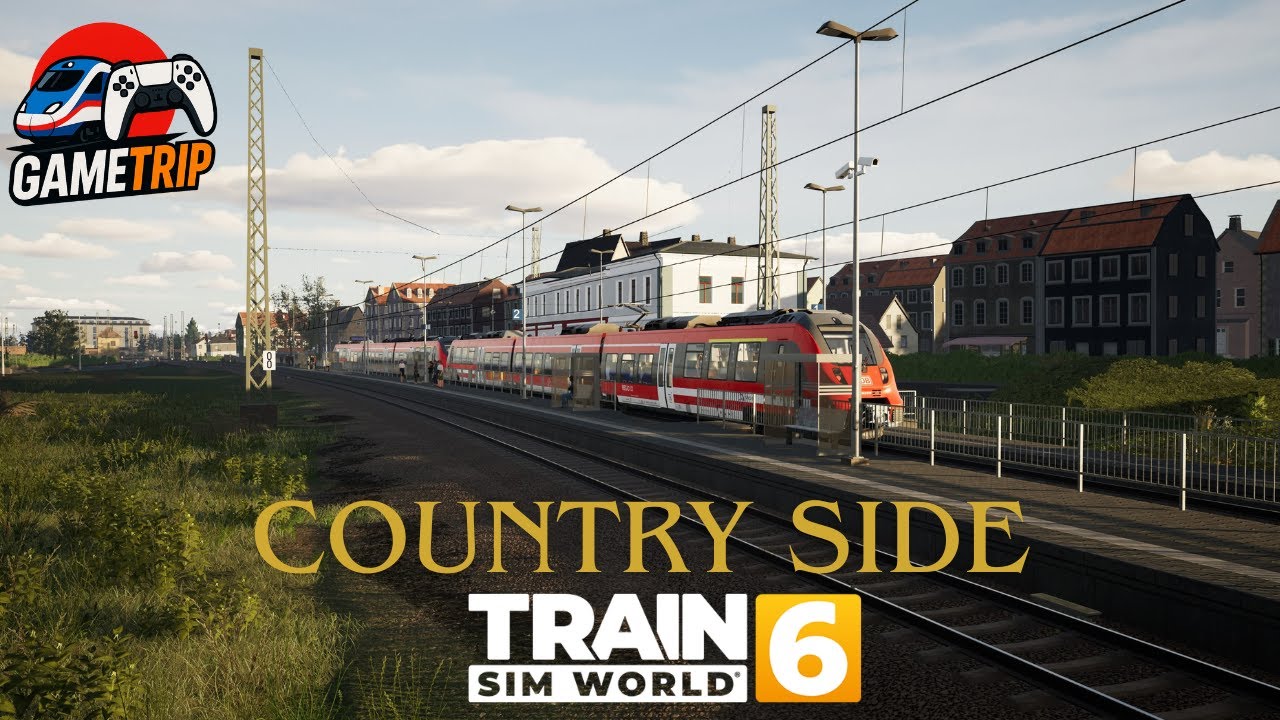 Train Game 🚆 Realistic Train Video | GroBenhain | TSW6 PS5