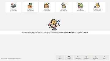 Smart Income & Expense Tracker by DataSoft | Your Personal Finance Manager