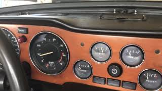 1975 Triumph TR6 Cold Start Video