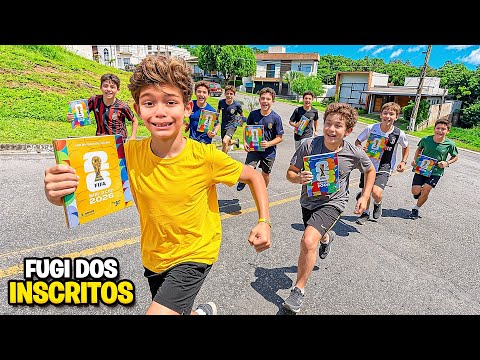 The SCHOOL BOYS teamed up to TAKE our WORLD CUP STICKERS