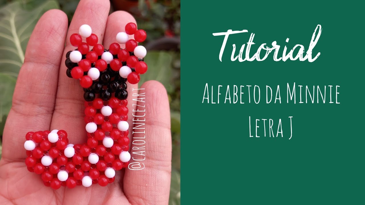 Letra J - Alfabeto da Minnie