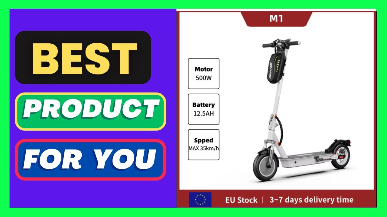 IENYRID M1 Electric Scooter 500W Motor 36V12.5AH Battery