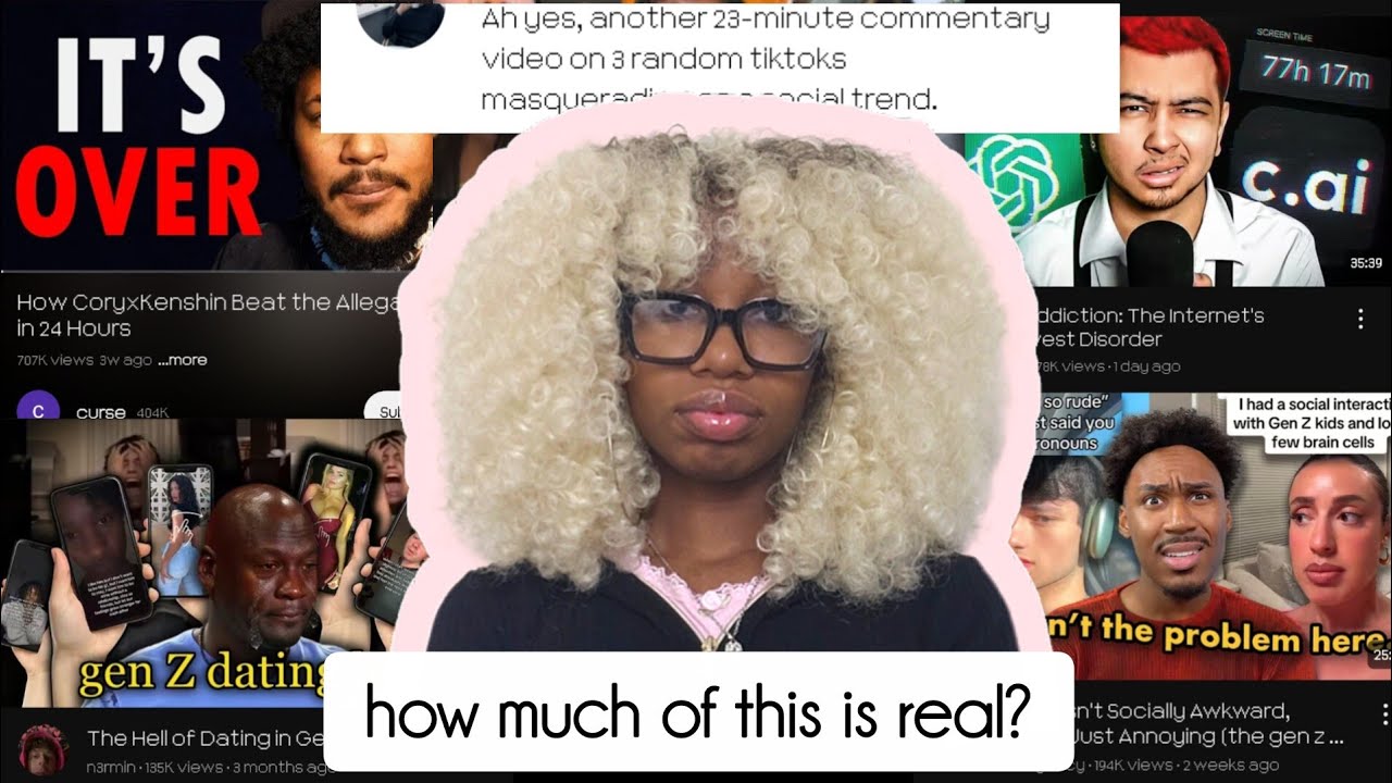 "This is just internet drama, It's not actually happening"