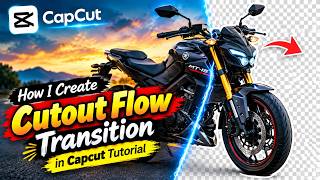How I Create Smooth Cutout Transition Tutorial in CapCut 🤯🔥 #capcut #edit #tutorial