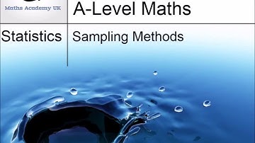 Sampling Methods - part 1  (simple random)