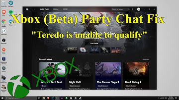 XBOX (BETA) PARTY CHAT FIX ("Teredo tunneling pseudo-interface" and "Teredo is unable to qualify")