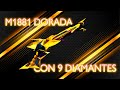 CON UN SOLO GIRO - M1881 DESLUMBRAMIENTO DORADO | Free Fire