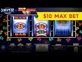 Hot Shot Progressive Slot Machine Bonus with Max Bet