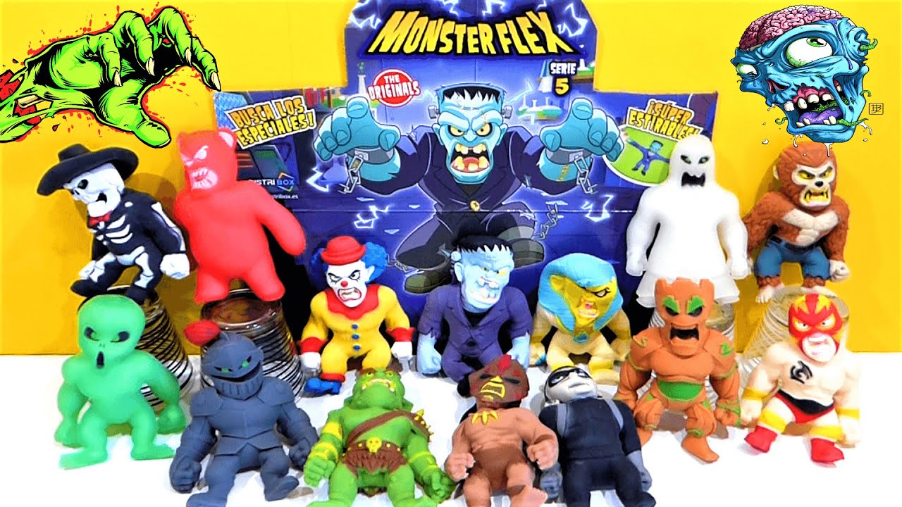 MOSTERFLEX   MONSTRUOS BLANDITOS Serie 5