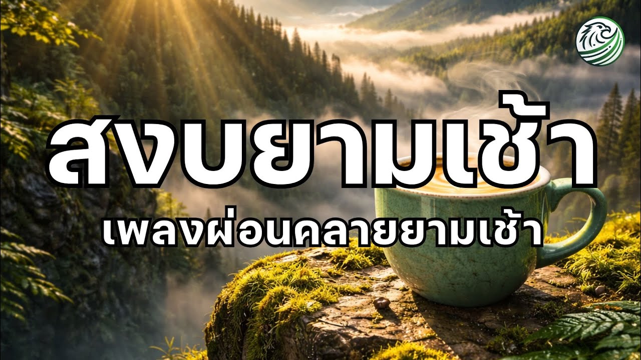เพลงผ่อนคลายยามเช้า สงบใจพร้อมเริ่มวันใหม่ลดความตึงก่อนทำงาน ดนตรีผ่อนคลายยามเช้า ดนตรีปรับคลื่นสมอง